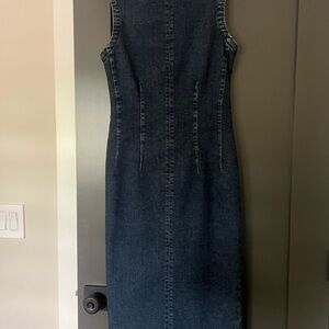 Good American Blue Denim Dress